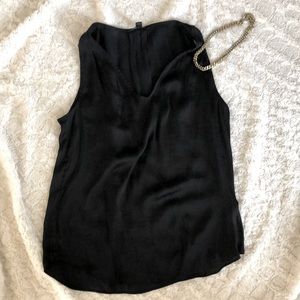 Black Sleeveless BR Shell or Blouse